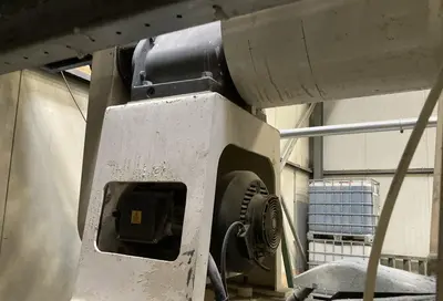 USED KEK GARDNER MIXER 1000L PLOUGSHARE + BAGGING UNIT