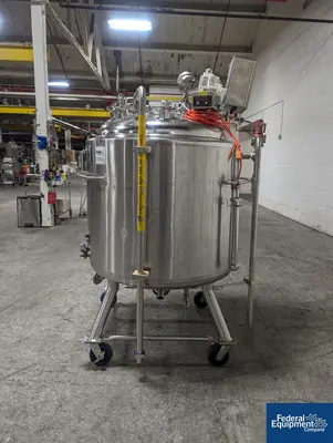 USED Precision 500 Liter Precision Stainless Reactor, 316L S/S, 40/100#