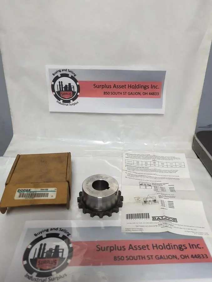 New | in-Stock DODGE 099109 Misc Industrial Equipment Ohio US | Surplus Asset Holdings #1291764