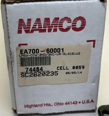 New | in-Stock NAMCO EA700-60001 Miscellaneous Equipment (Electrical & Power) | Surplus Asset Holdings #1192716