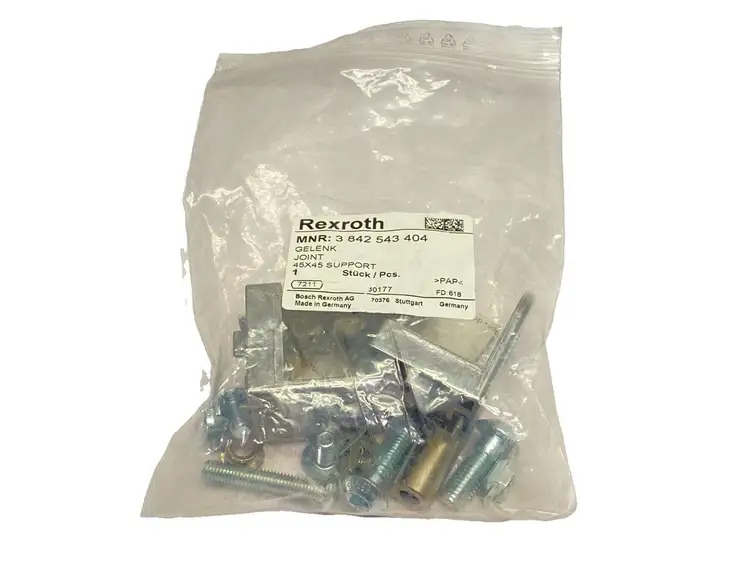 New | in-Stock Bosch Rexroth Joint 45x45 Support Misc Fasteners Michigan US | Maverick Industrial Sales #1502222