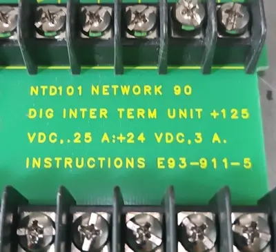 Bailey Controls NTDI01 infi 90 Digital Interface Termination Unit loc3D39