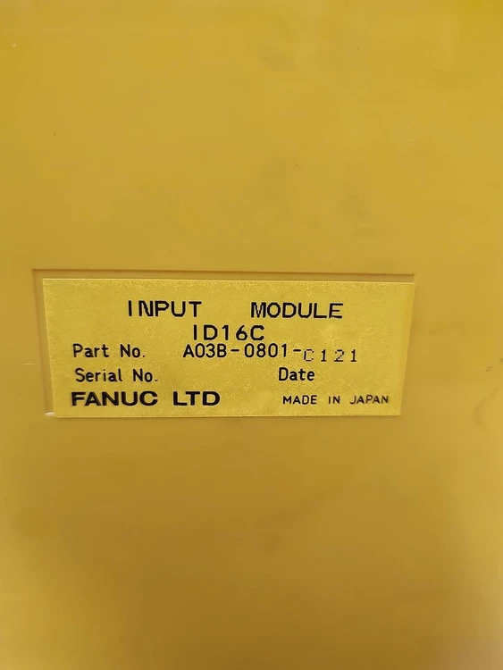 Used FANUC A03B-0801-C121 Input / Output Modules Kentucky US | Edwards Industrial Repair #1308197