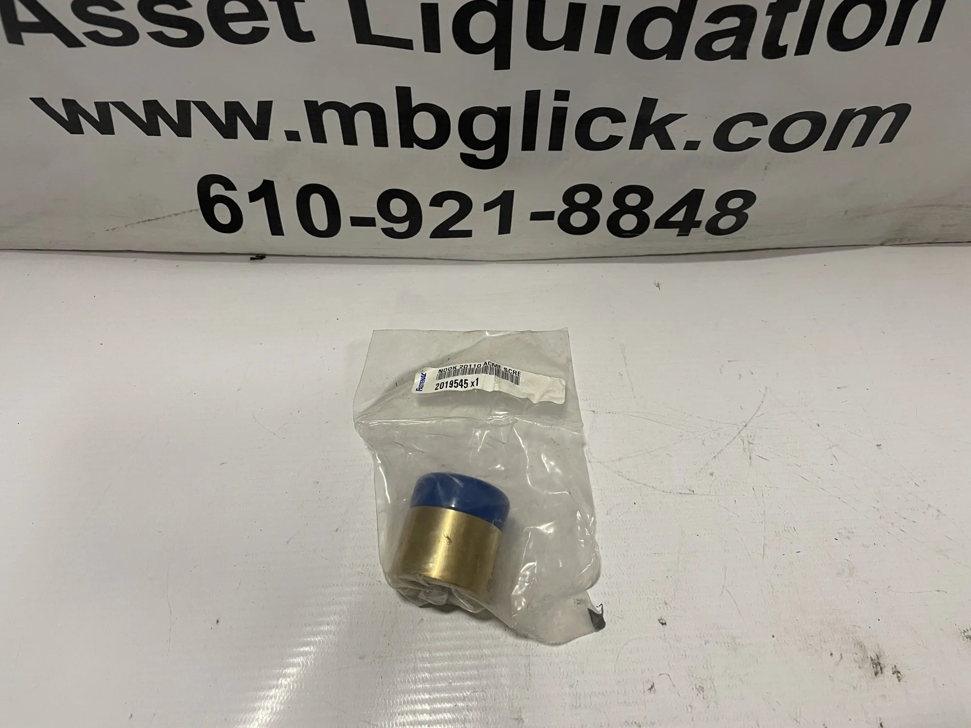 Fastenal Nook 20110 Bronze Acme Screw Nut, Threaded 1 in dia. X 0.1 in Lead -NIB