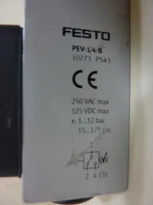 USED FESTO PEV-1/4-B