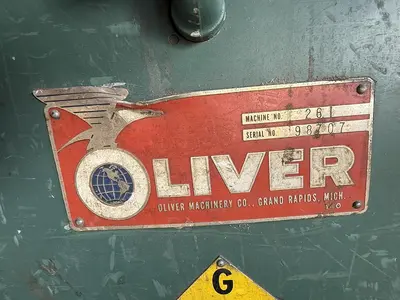 OLIVER 261, 30” x 12” STRAIGHT-KNIFE PLANER