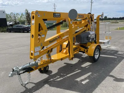 New | in-Stock 2026 HAULOTTE 3522A TOWABLE ARTICULATING BOOM LIFT Towable Boom Lifts Alberta CA | Adcock Equipment #1418071