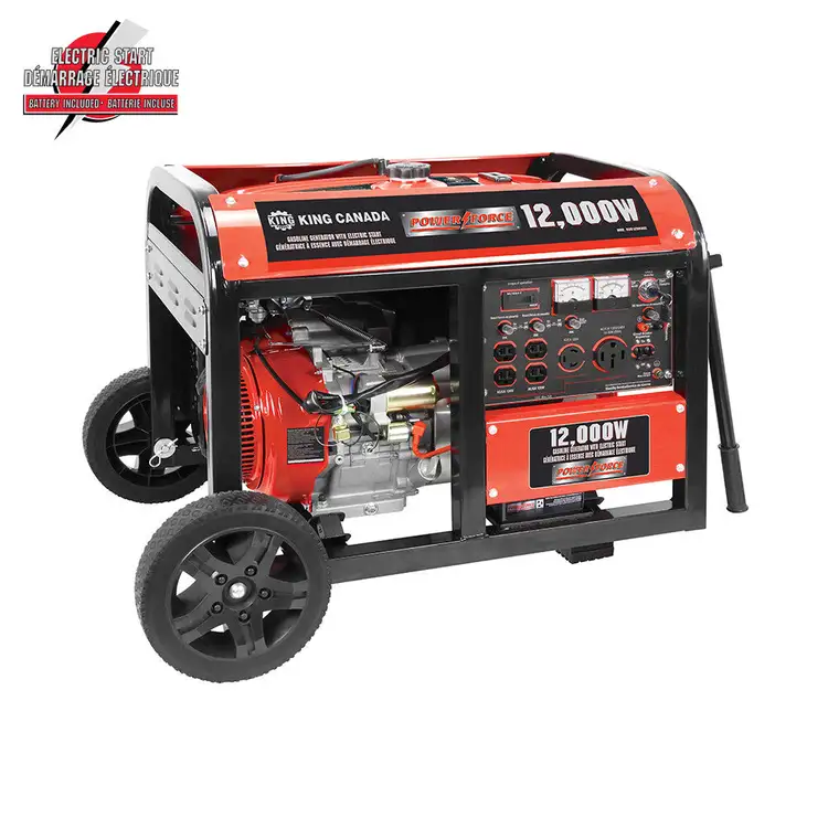 New | in-Stock KING CANADA KCG-12000GE Generators British Columbia CA | Lenmark #277346