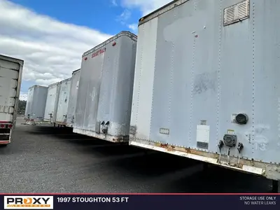 Used 1997 STOUGHTON 53 FT Box Trailers Pennsylvania US | Proxy Equipment #1384954