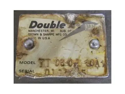 LBS Double A TT-03-0-L-10A1 Valve Hydroulic