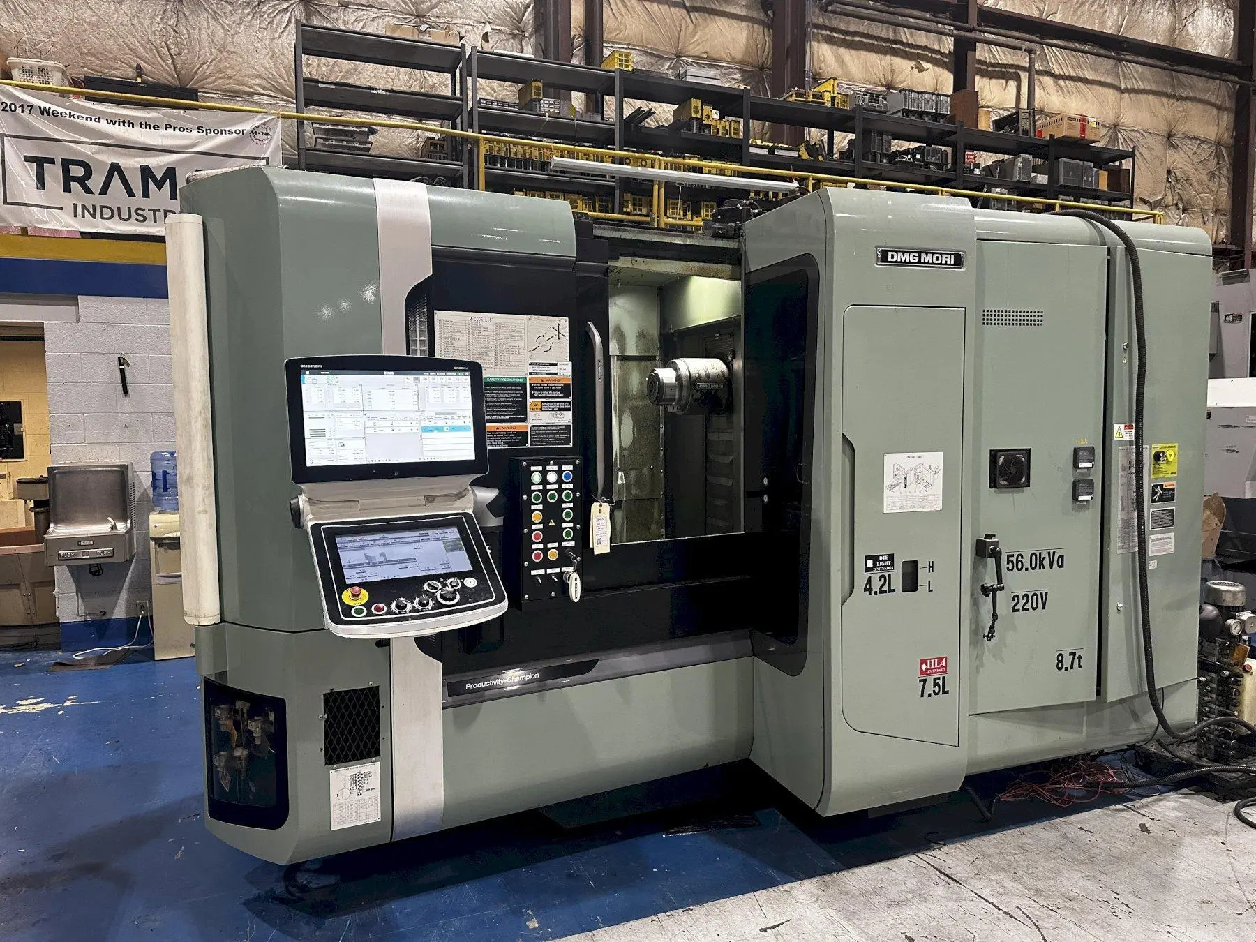 USED 2017 DMG MORI NHX4000