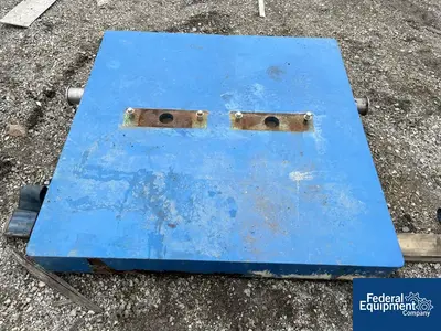 USED Durco 47.24" (1200 MM) Durco Filter Press, Model EPMM1200/32-52