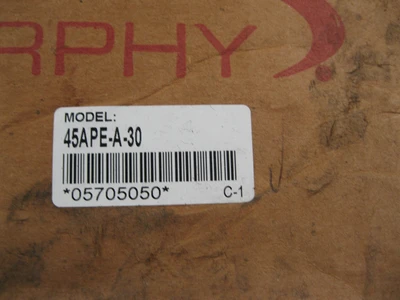 NEW Murphy 45APE-A-30