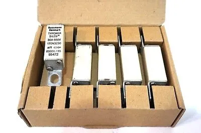10 NEW BUSSMANN 170-N-3230 FUSES 170N3230