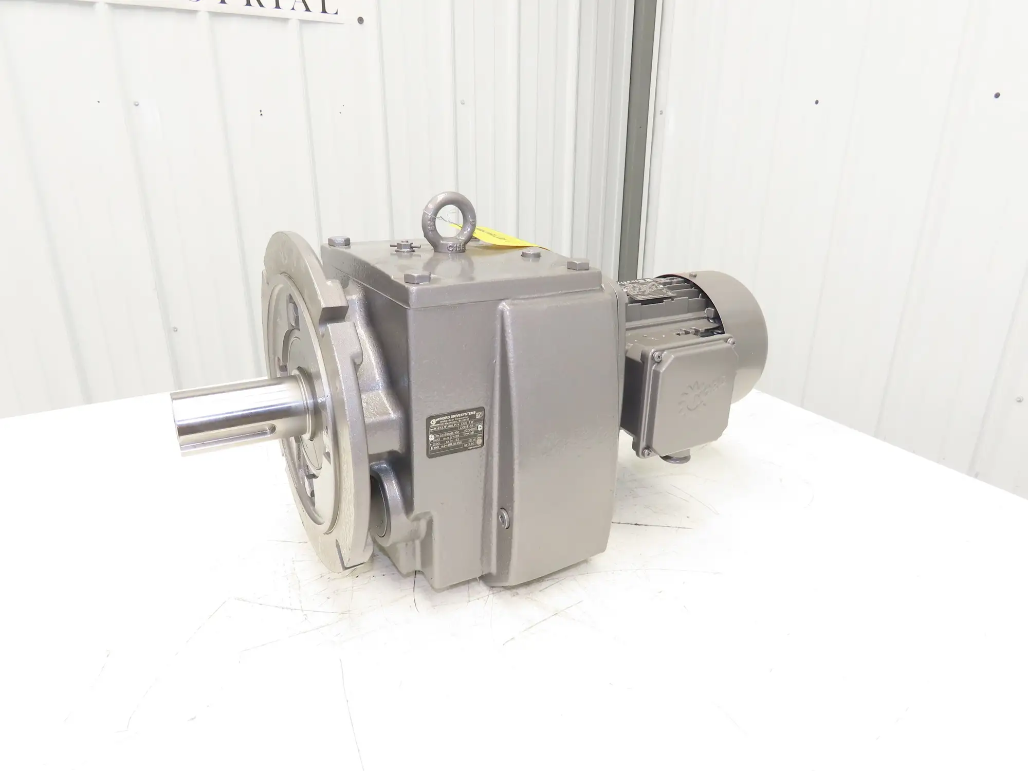 Nord SK873.1F-90LP/4 CUS TW Inline Gearmotor 74.29 Ratio 2Hp 23rpm 230/460V 3PH