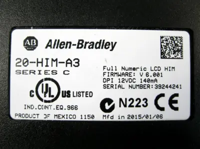 USED Allen Bradley 20-HIM-A3