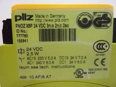 USED PILZ PNOZX8P24VDC3N/O2N/C2SO