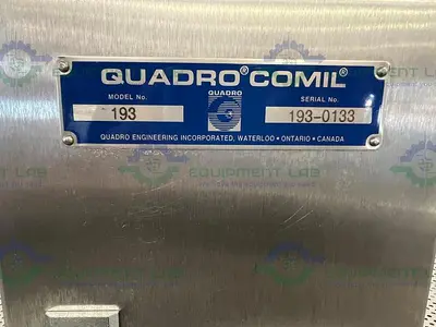 USED QUADRO 193AS QUADRO COMIL STAINLESS STEEL BENCH TOP GRINDER