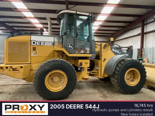 Used 2005 DEERE 544J Wheel Loaders Alabama US | Proxy Equipment #1377941