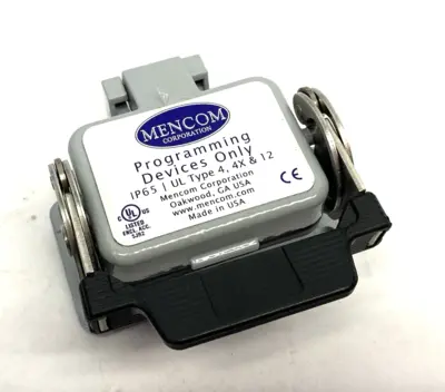 USED MENCOM PANEL INTERFACE CONNECTOR WITH, RJ45, IN A 06LS HOUSING