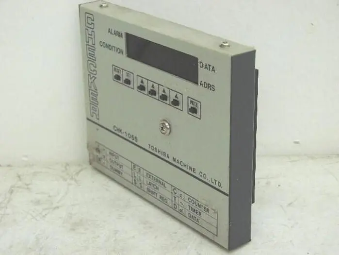 Used TOSHIBA CHK-105S Interface Monitors Michigan US | Ideal Machinery #592311