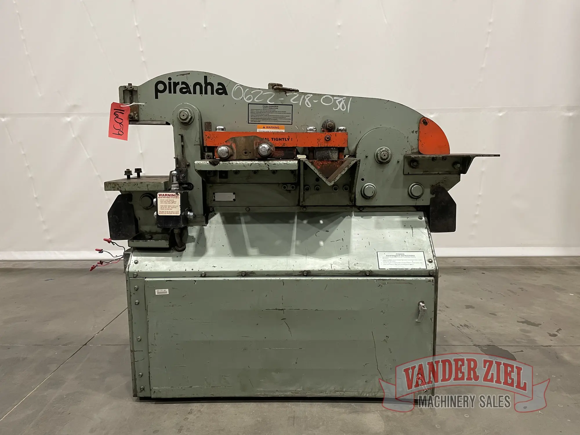 Used PIRANHA P-50 Ironworkers Michigan US | Vander Ziel Machinery Sales #480474