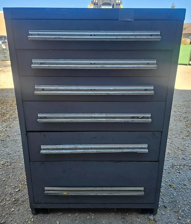 Used STANLEY VIDMAR 6 DRAWER Cabinets Wisconsin US | Lemke Machinery Sales #1547923