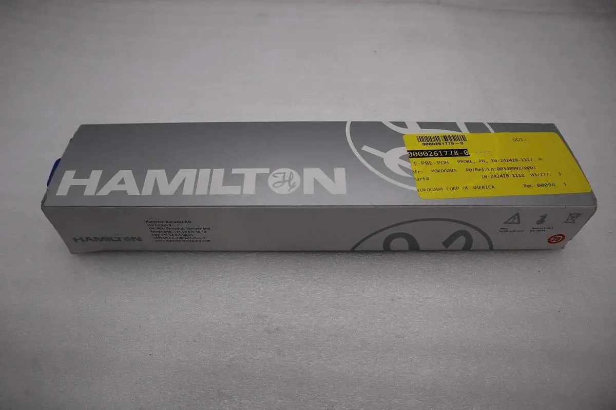 NEW OPEN BOX Hamilton 242428-1112 Polilyte Plus H VP 120 Probe STOCK G580