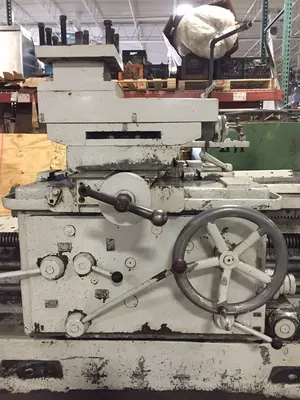 37"/50" X 210" MEUSER GEARED HEAD ENGINE LATHE