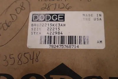NEW DODGE 422984 BRG22215KC3AH Spherical Roller Bearing STOCK H337A