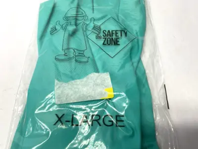 N/A | Industrial Chemical Work Gloves Nitrile X Large LOT OF 11 - New – Open box