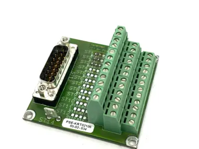 Used F&K Delvotec Breakout Amplifier Board, Terminal 12 1178 PLC Processors Michigan US | Maverick Industrial Sales #1395013