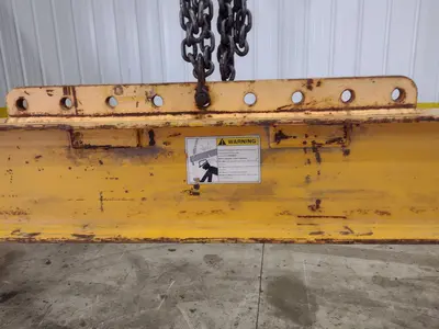 9,000 LBS X 8' LETELLIER CRANE SPREADER BAR LIFTING BEAM: STOCK #22641