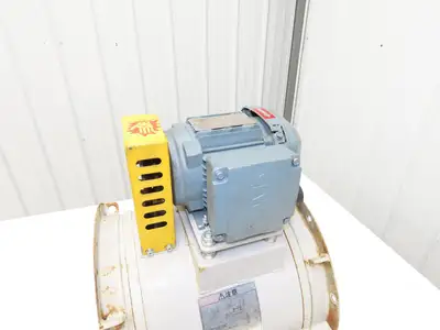 Fulta Electric DBRO3M236 Tube Axial Blower Duct Fan 12" 1000 CFM 0.5kw 220V 3PH