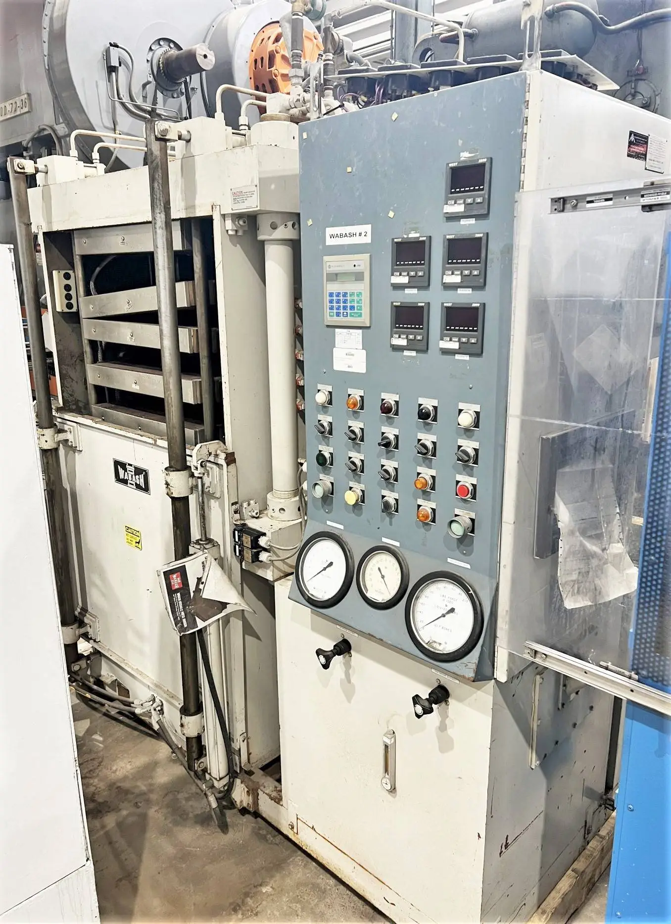 USED 1992 WABASH WABASH PCV100-2418-5CTM PRESS
