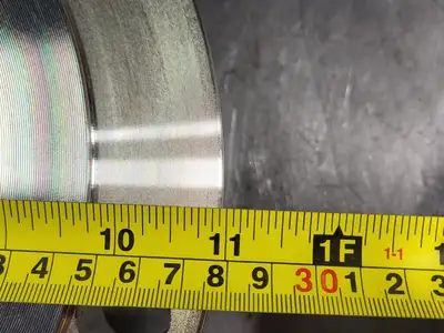 6" Class 150 Weld Neck Raised Face Flange A/SA182 F316/F316L B16
