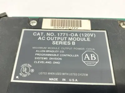 USED ALLEN BRADLEY 1771-0A