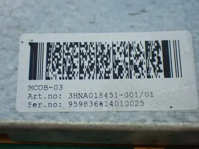 Used ABB 3HNA018451001/01 I/O Boards & Replacement Parts Ohio US | HGR 24 #1300105