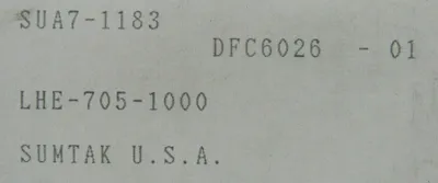NEW SUMTAK LHE-705-1000 ENCODER LHE7051000