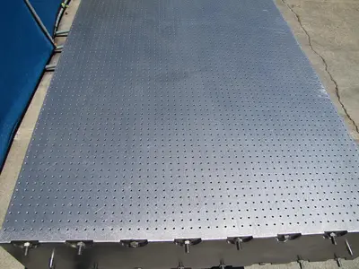 Newport RS 4000 8' x 4' Optical Breadboard  Sealed Hole Table Top RL-2000 Legs
