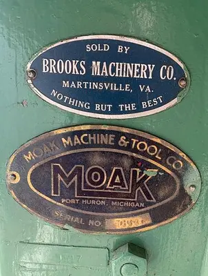 Moak Shaper w/ 3/4" Spindle Wired 240V ~ 3ph ~ High Speed Precision Oil Bearings