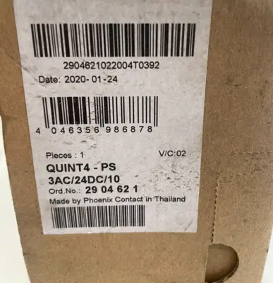 NEW PHOENIX CONTACT QUINT4-PS3AC/24DC/10 POWER SUPPLY MODULE 2904621
