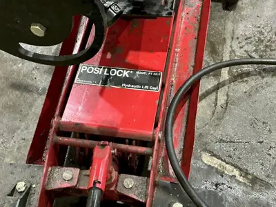 15 TON POSI-LOCK MODEL #PH110 PORTABLE HYDRAULIC GEAR & WHEEL PULLER WITH ENERPAC POWER UNIT: YOBRO #25094