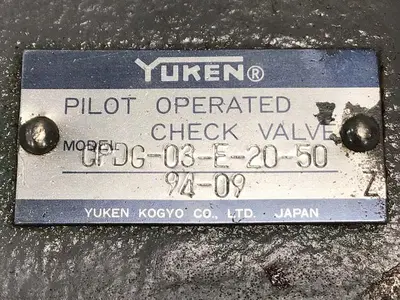 USED YUKEN CPDG-03-E-20-50