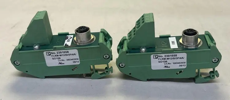 Used PHOENIX CONTACT FLKM-M12/B/5P/4A/SO106 Misc Electrical & Power Parts Ohio US | Surplus Asset Holdings #1245226