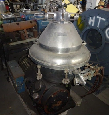 (2) Alfa-Laval HMBRPX 309-34S-50 clarifiers, 316SS.