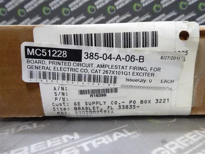 General Electric IC3600TFCA1A Amplestat Exciter Board 1673710 New NIB