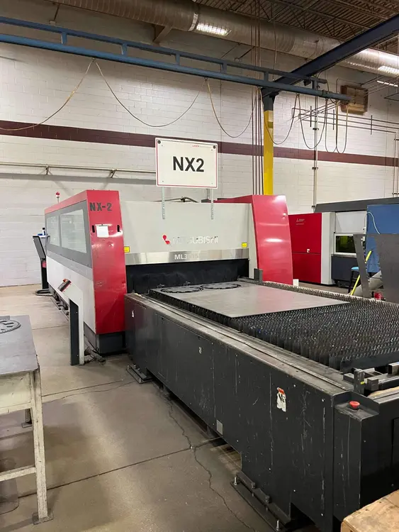 Used 2010 MITSUBISHI ML3015NX Laser Cutters Illinois US | Revelation Machinery #402933