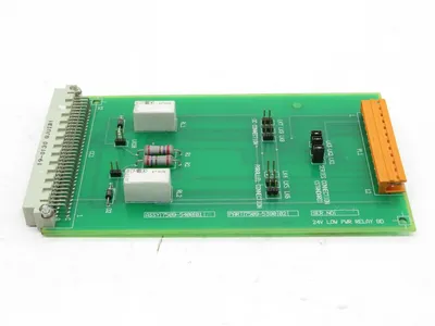 USED GENERIC 7509-5390 24V LOW PWR RELAY BOARD ASSY# 7509-5400-01 75095390 02