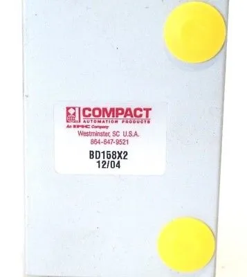 NEW COMPACT AUTOMATION PRODUCTS BD158X2 CYLINDER